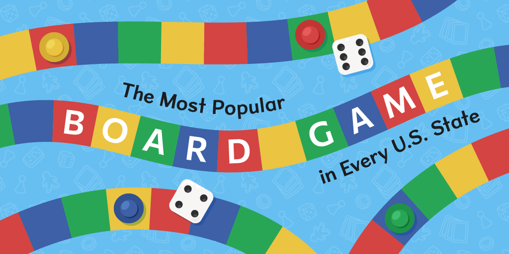 Most Popular Board Game in Each State